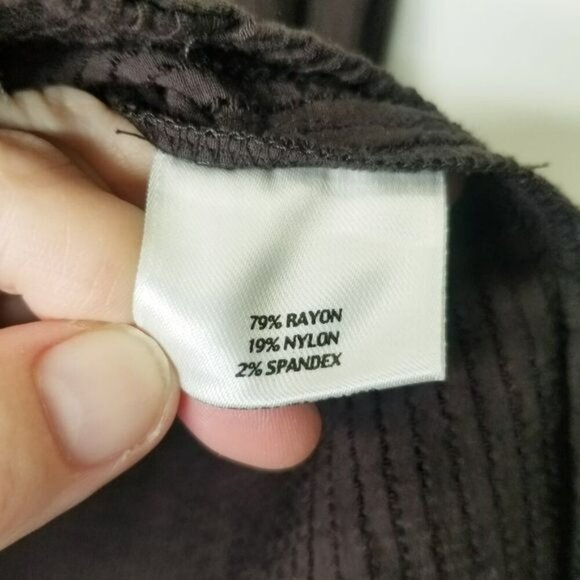 Eileen Fisher Womens Brown Textured Zip Front Jacket Large Crinkle Lagenlook‎ - Picture 4 of 10